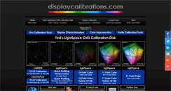 Desktop Screenshot of displaycalibrations.com